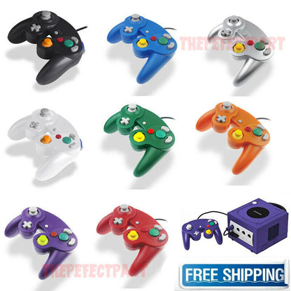 Wired NGC Controller Gamepad for Nintendo Gamecube GC & Wii U Console Colors NEW