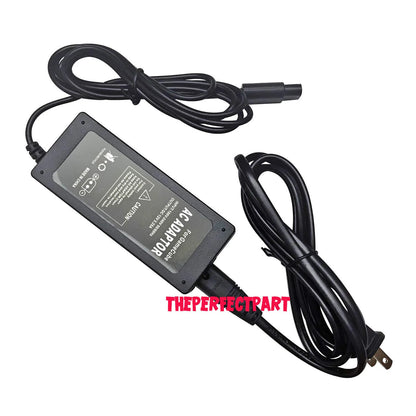 AC Adapter Power Supply & Audio Video A/V Cable for Nintendo Gamecube Bundle USA