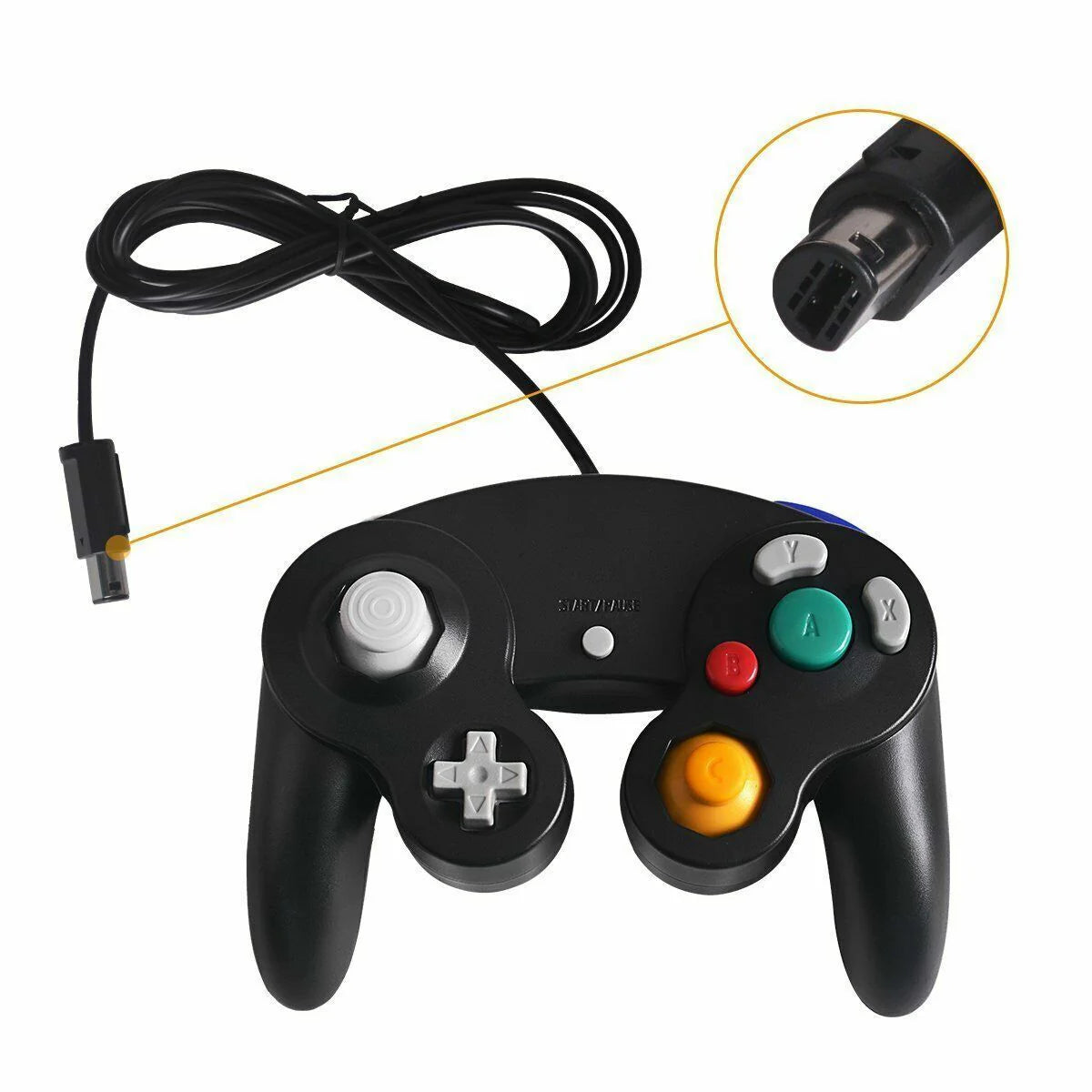 Wired NGC Controller Gamepad for Nintendo Gamecube GC & Wii U Console Colors NEW